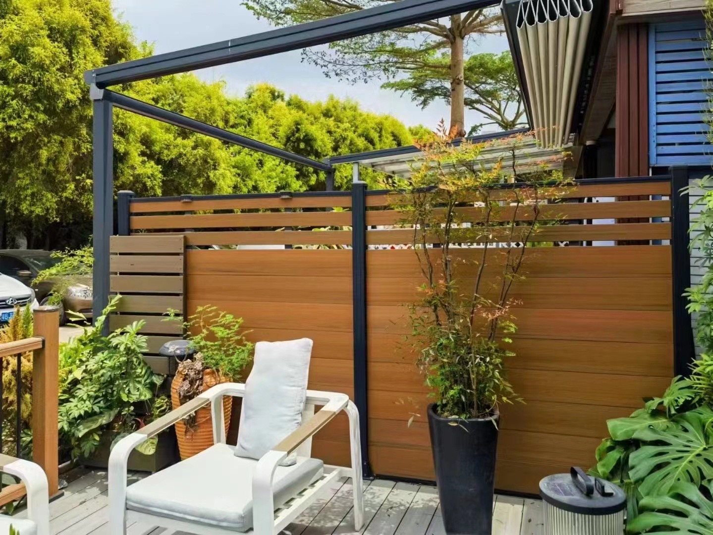 Panneaux de clôture ASA WPC | Prix, tailles, styles, fabricant et guide complet - NECOWOOD