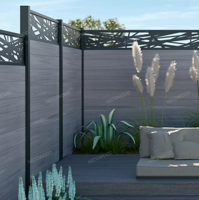 NECOWOOD lance les panneaux de clôture en bois et plastique WPC pour soutenir les matériaux de construction durables dans le monde entier