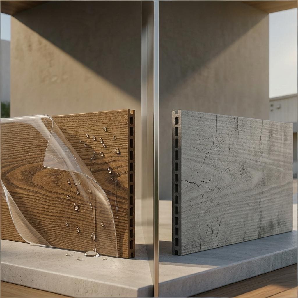 Briser le cycle de décoloration de 10 ans : pourquoi les architectes passent du blindage WPC standard au blindage Necowood® ASA