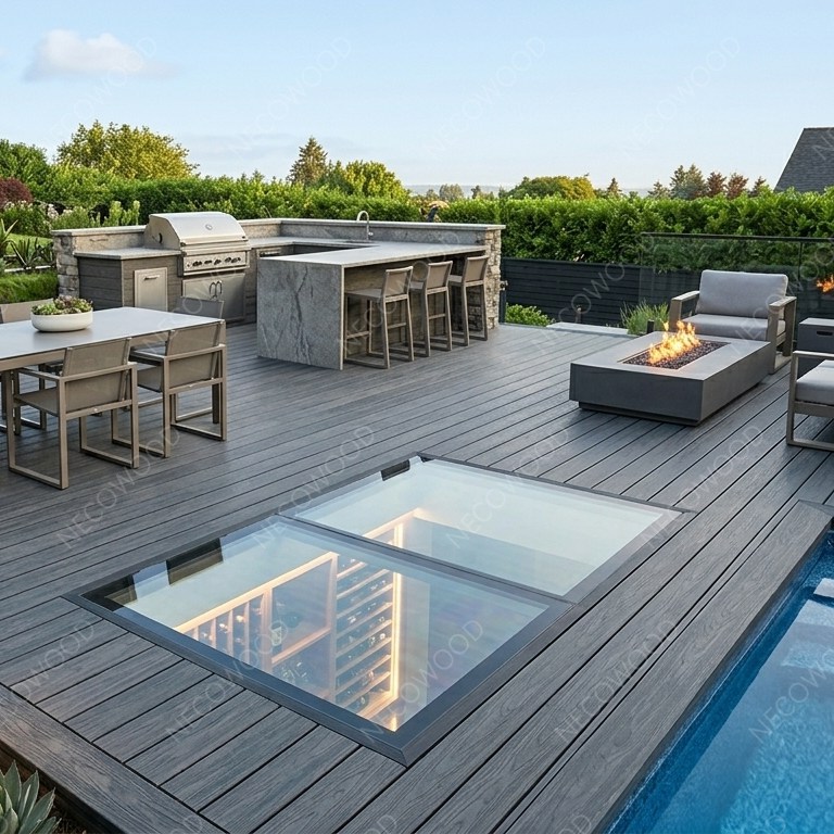 Au-delà de la durabilité : Necowood dévoile le WPC de coextrusion de bouclier à 360° de nouvelle génération pour 2026