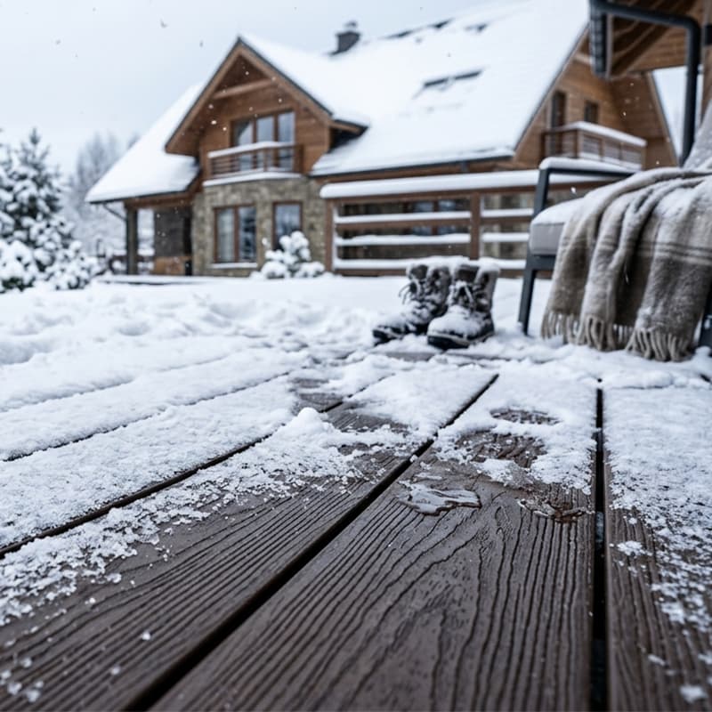 Rapport de survie : Comment nos terrasses WPC supportent des cycles de gel-dégel de -25 °C en Europe de l'Est