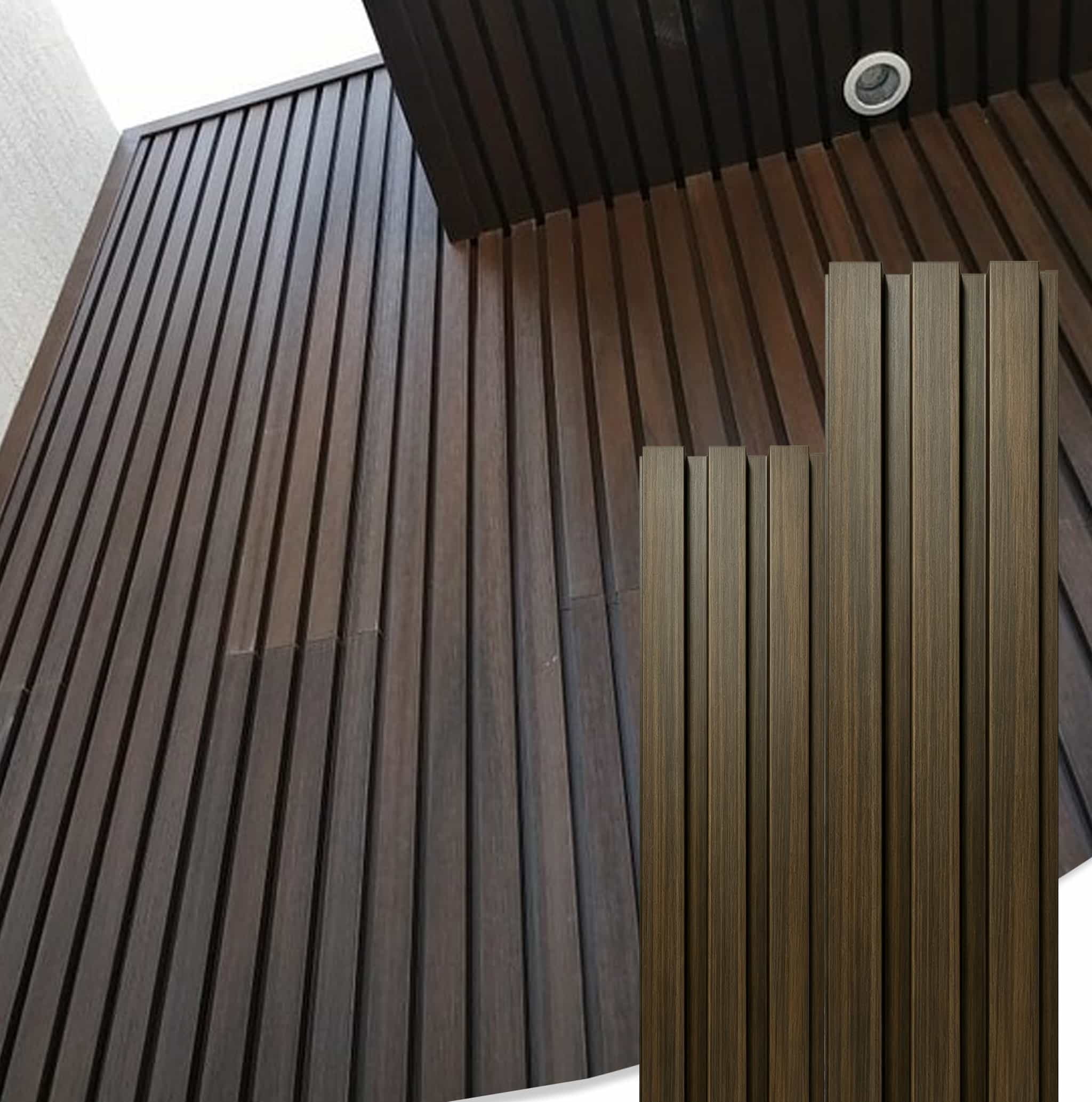 Panneau mural extérieur de co-extrusion ASA anti-décoloration