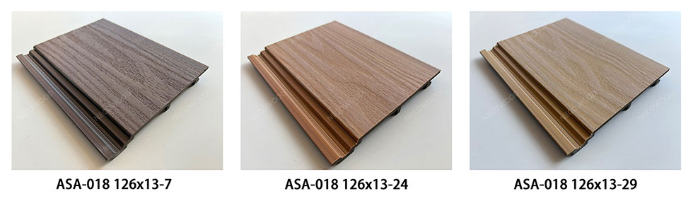 External Wpc Fluted Wall Cladding Board
