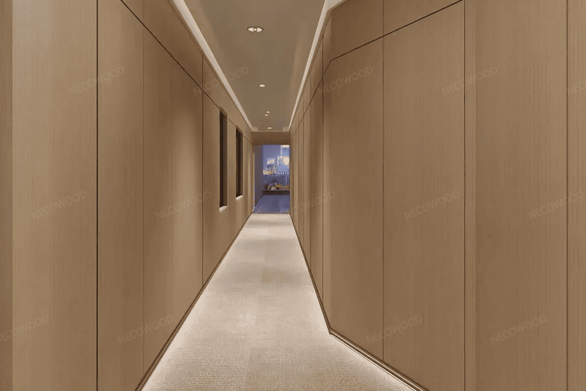 Carbon crystal panels applied in interior renovation and retrofit projects