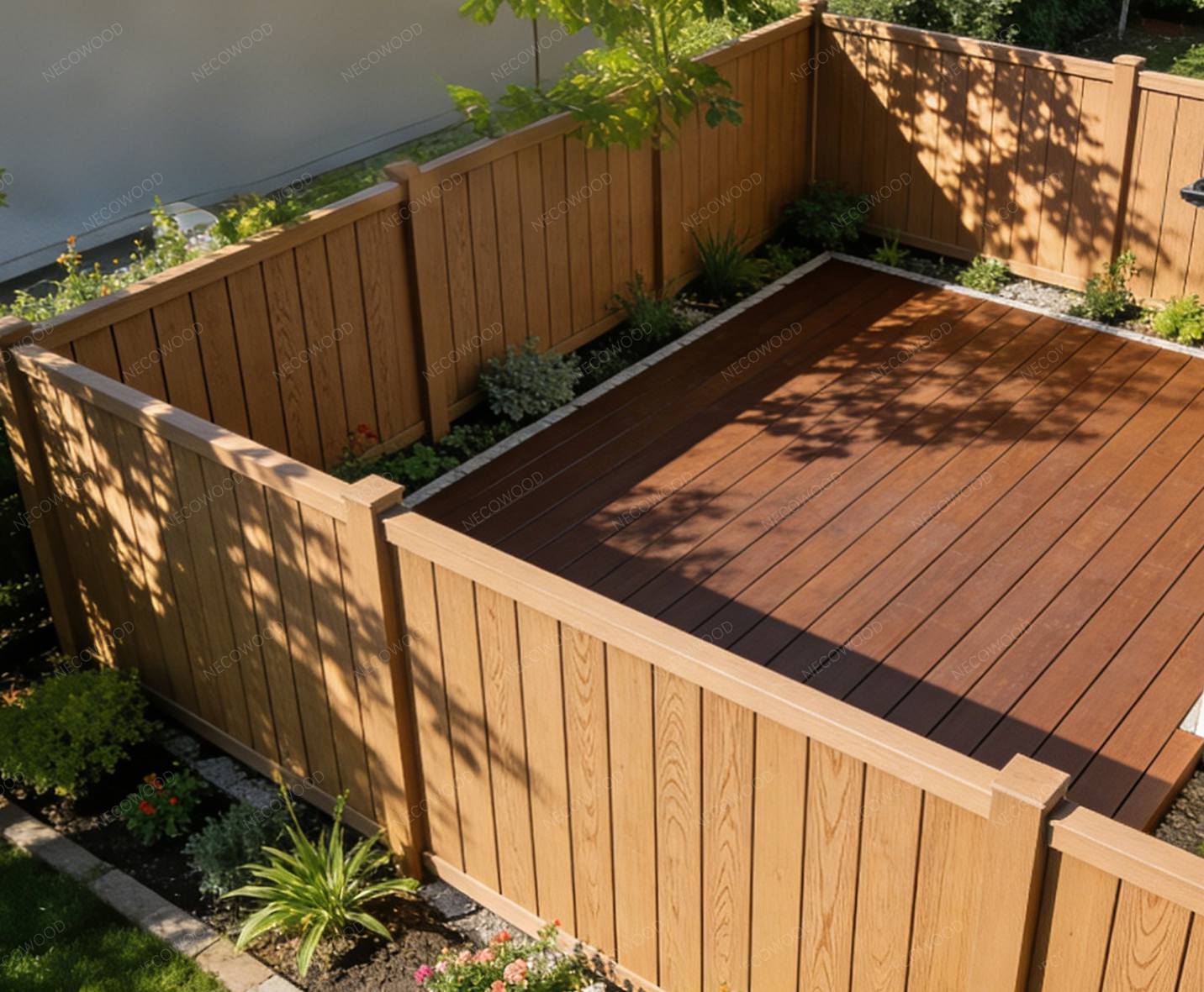 Necowood Eco-Friendly WPC Products for Outdoor Construction Projects