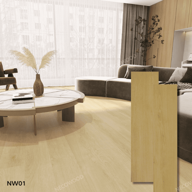 Vinyle de grain de luxe Vinyle Click SPC Flooring
