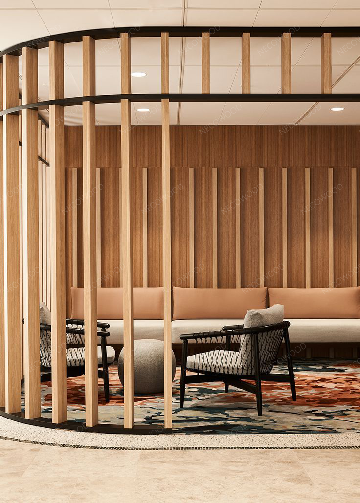 Application de plafond de déflecteur du complexe WPC de luxe de Phu Quoc