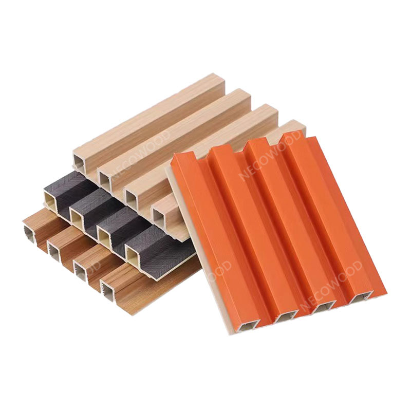 Correau de fibre de bambou WPC Grand panneau mural